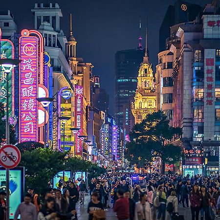 Dayin Garden Hotel -Near People'S Square & Nanjing Road-Large Social Area -Bar -Cafe -Gym -Free Laundry Luggage Storage -24H Front Desk-English Service Шанхай Екстер'єр фото